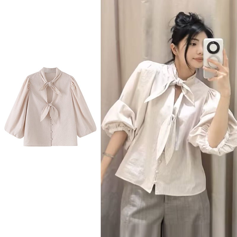 Summer Clothing For Teens - 2026年春新作 レディースシャツ ブラウス シック ユース ルーズ