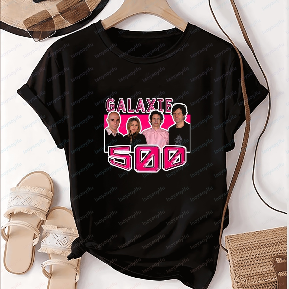 Summer Clothing Reviews - 韓国風メンズ服レビュー：Galaxie 500 ロックバンド半袖快適Tシャツ（男女兼用）