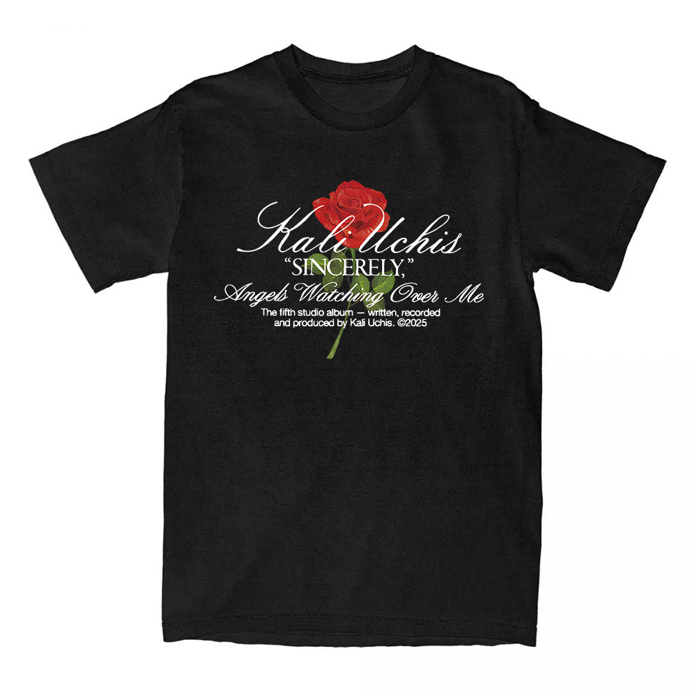 Summer Rose Clothing - 敬具ローズ Tシャツカリ・ウチス歌手グラフィック Tシャツ半袖コットン女性 Tシャツ女性男性服カジュアルルーズ Tシャツ