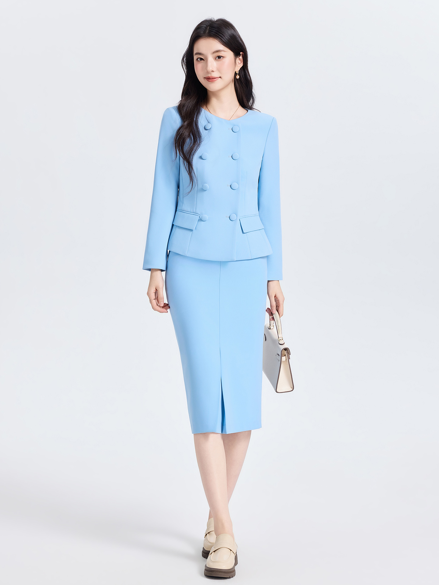 Summer Clothing Boutiques - AIyssa ファッションプロフェッショナルレディースウェア、ツーピースブティックスーツジャケットとスカート。 2026年新型モデル
