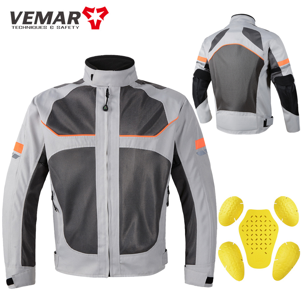Summer Clothing Motorcycle - 男性用反射オートバイジャケット,モトクロスジャケット,オートバイ保護具,レースコート,オックスフォード服,mから5xl,夏