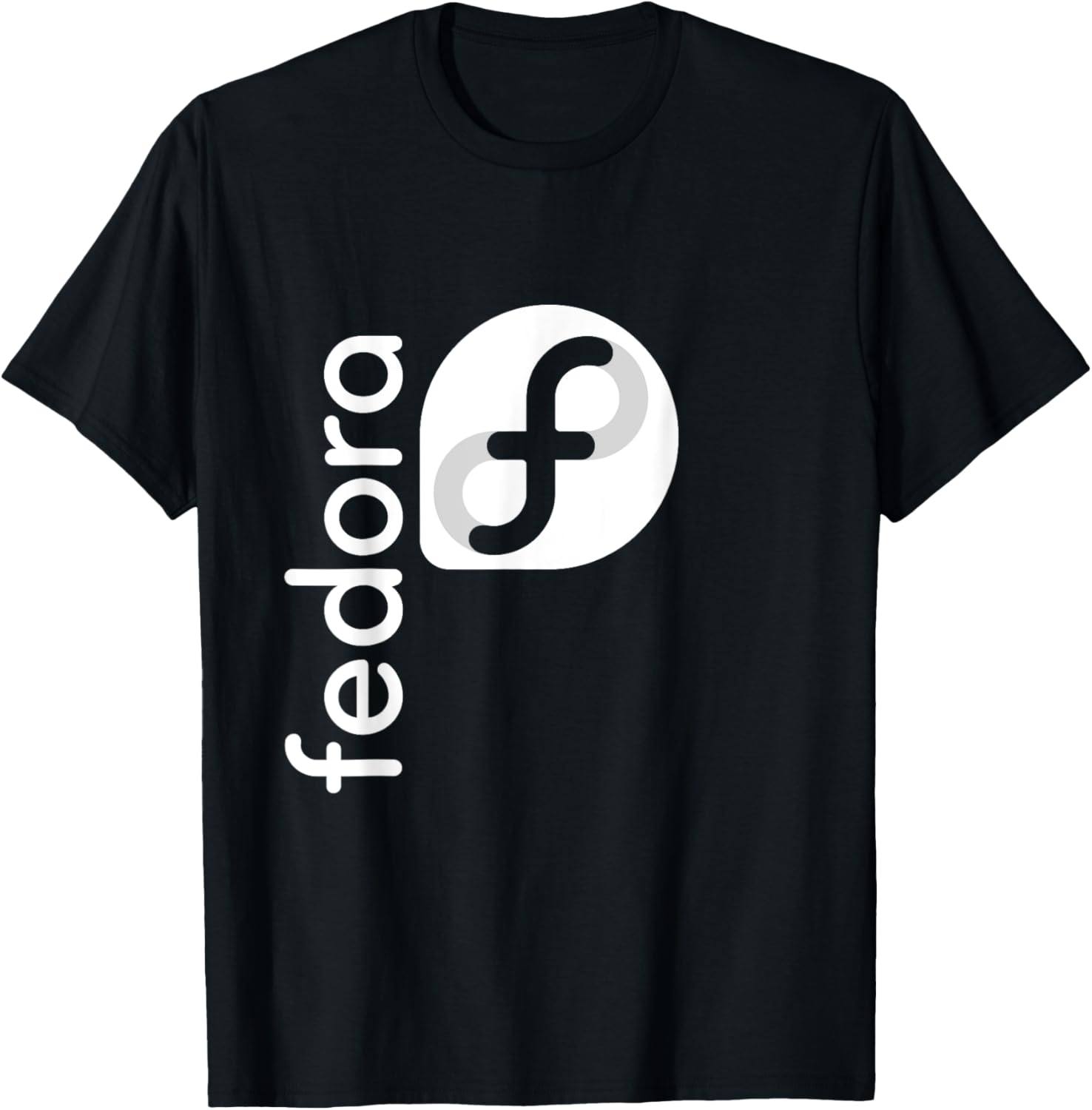 Summer Clothing Tagline - Linux FedoraユニセックスTシャツ,ストリートウェア,夏,白,ロゴ付き,オープンソース