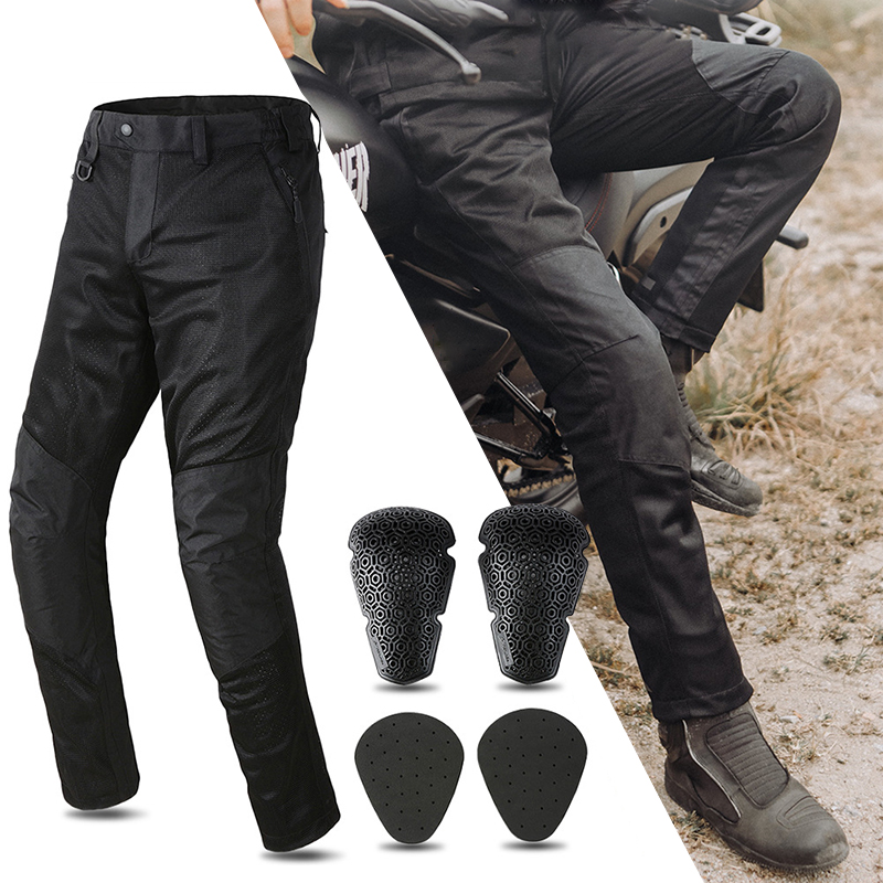 夏メッシュオートバイパンツ男性オフロードモトクロスレーシング - Summer Clothing Motorcycle のレビューと価格