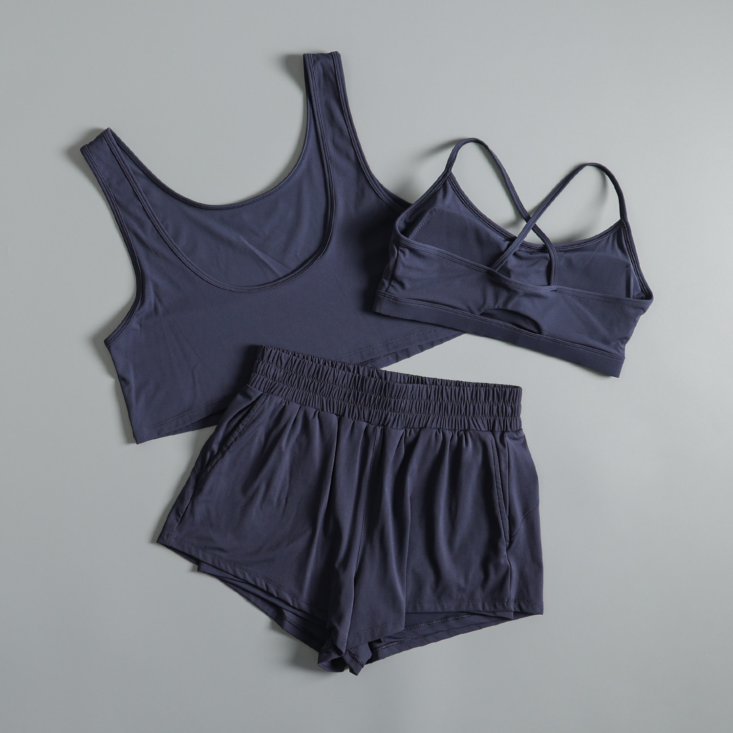 ヨガ服スーツ女性用夏ジムトレーニング速乾性朝ランニング服美し - Summer Yoga Clothing のレビューと価格