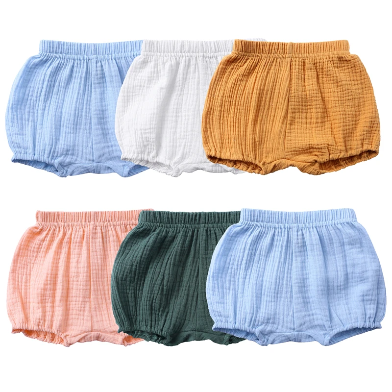 夏無地ベビーブルマ 0-4T 幼児キッズコットンショーツ新生 - Summer Clothing Affordable のレビューと価格