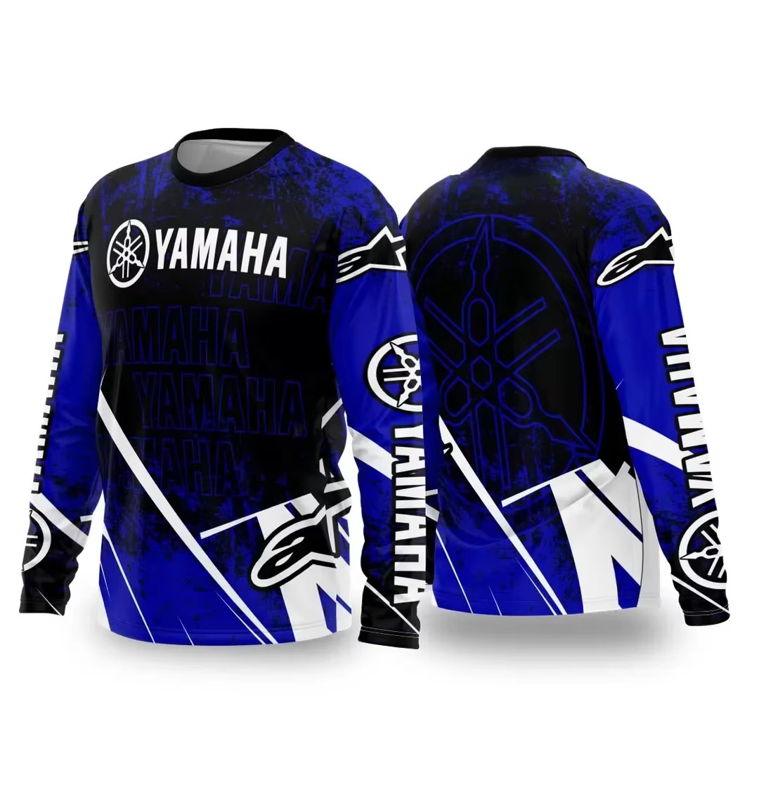 夏ホットヤマハ男性女性オートバイライディングスーツルーズ通気 - Summer Clothing Motorcycle のレビューと価格