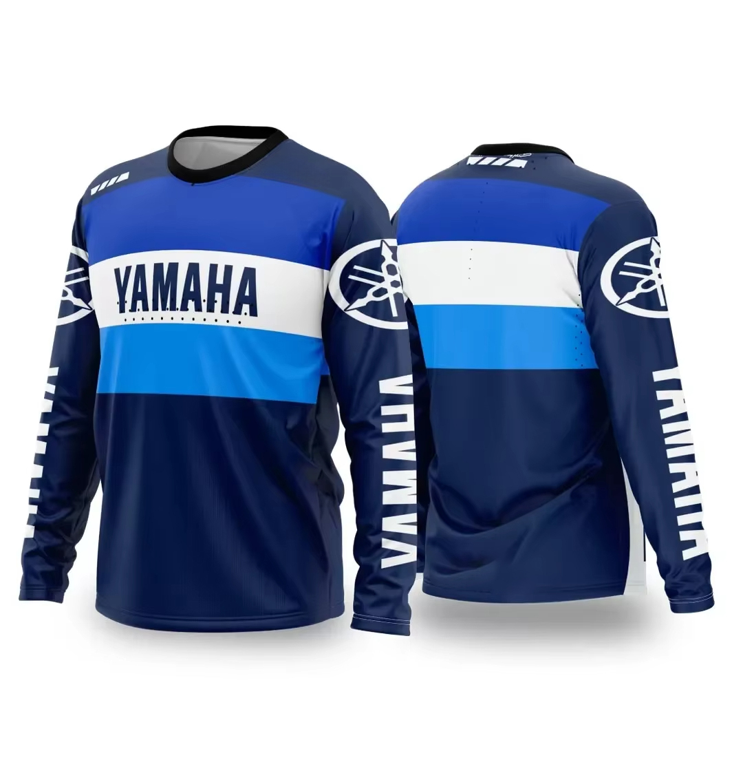 夏ホットヤマハ男性女性オートバイライディングスーツルーズ通気 - Summer Clothing Motorcycle のレビューと価格