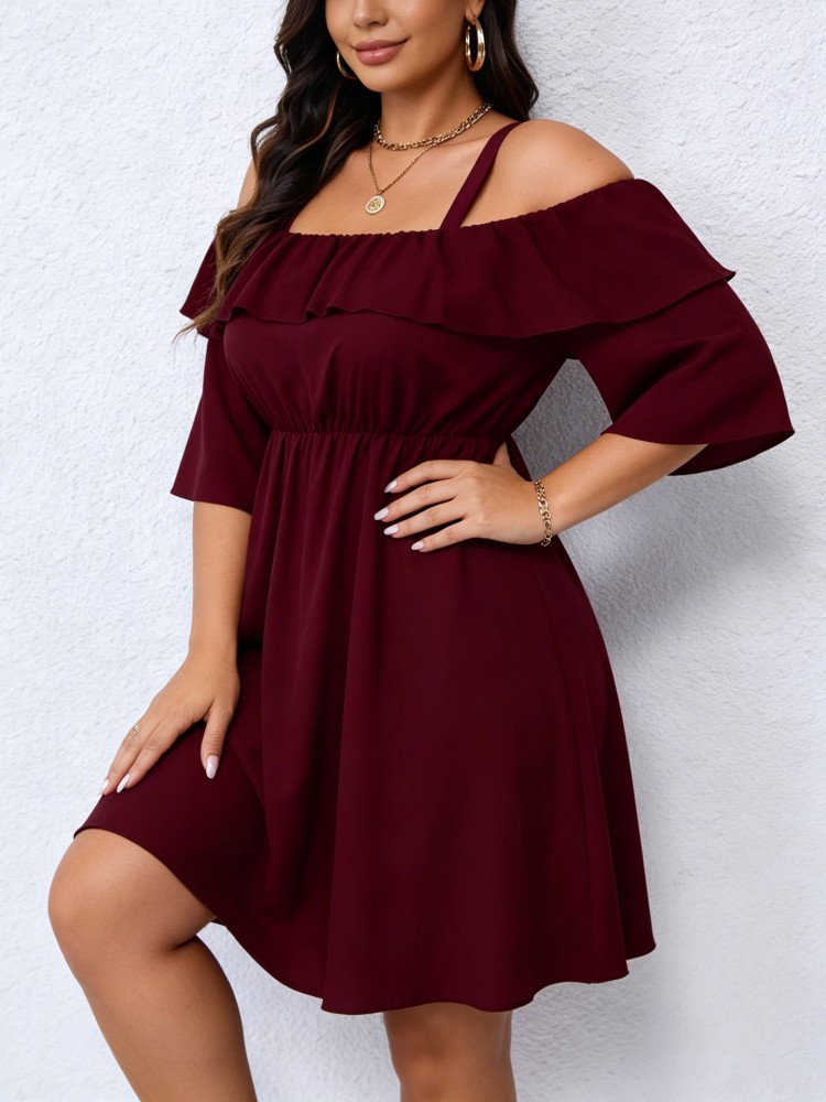 XL-5XL プラスサイズの服ドレス女性ローブ夏半袖ストリー - Summer Clothing Bundle のレビューと価格