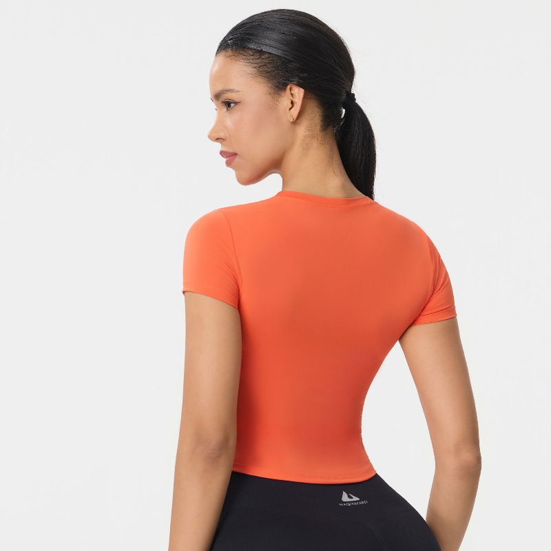 スポーツトップス 速乾性 女性用 フィットネス ランニング  - Summer Yoga Clothing のレビューと価格