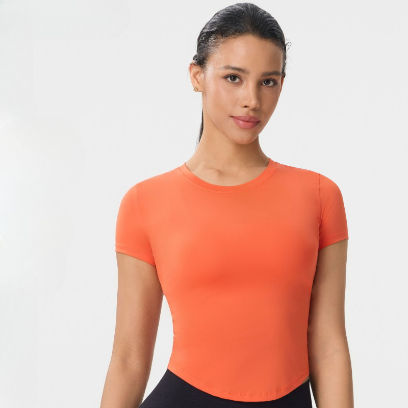 スポーツトップス 速乾性 女性用 フィットネス ランニング  - Summer Yoga Clothing のレビューと価格