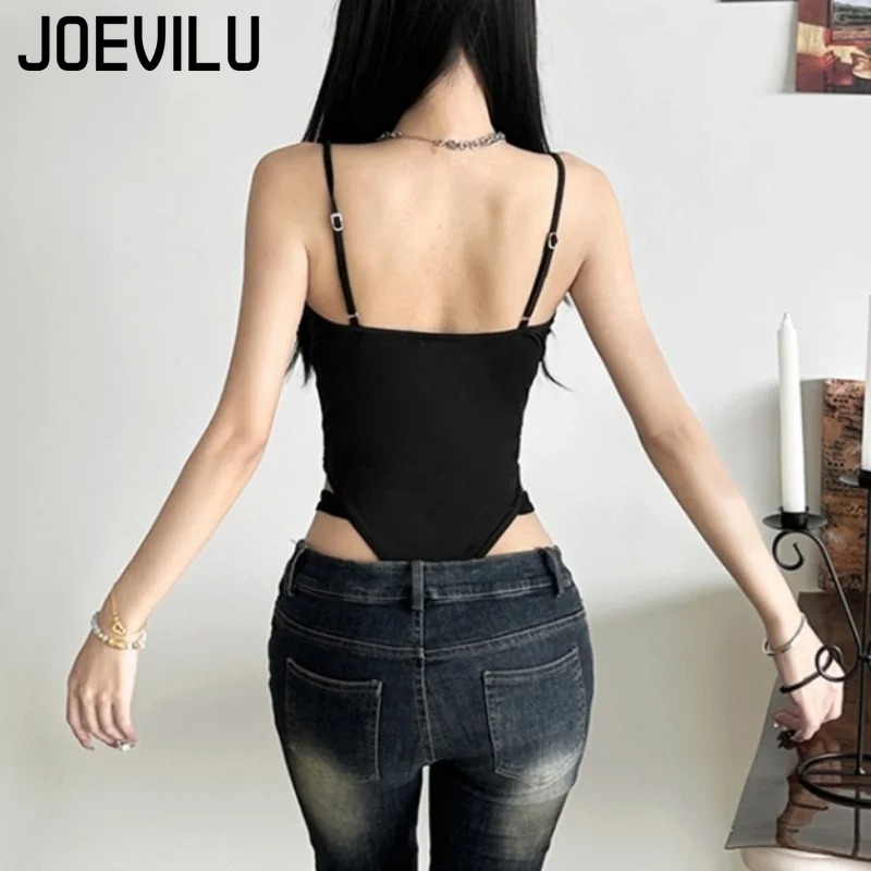 Y2K ブラックボディスーツ女性中空アウトセクシーなノースリ - Summer Clothing Bundle のレビューと価格