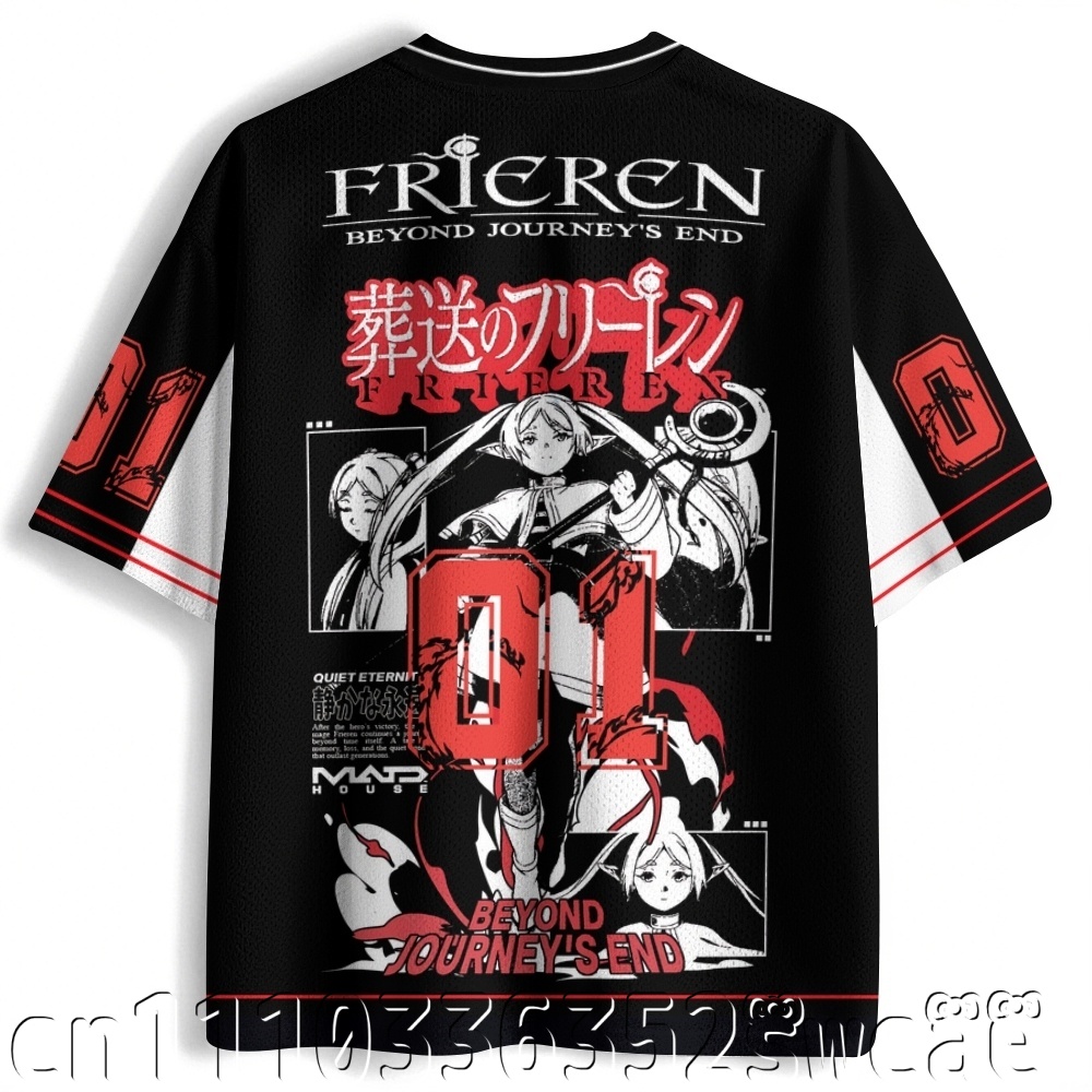 2026 新しいフリーレンアニメジャージマンガプリントオーバ - Summer Clothing Affordable のレビューと価格