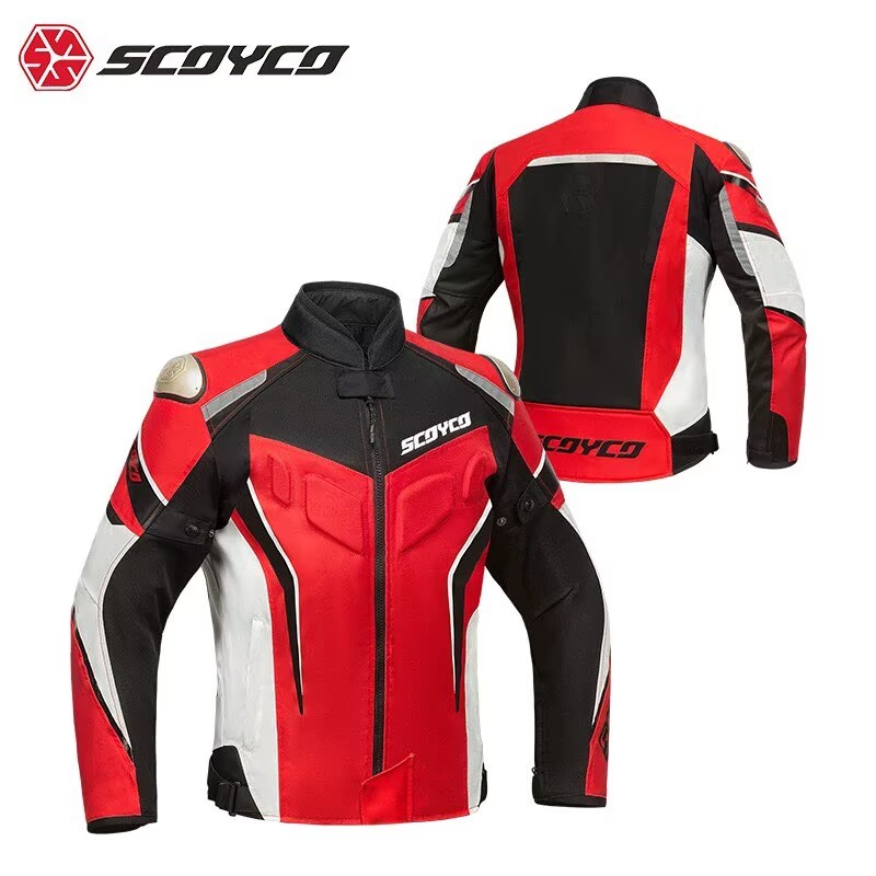 SCOYCO 夏用通気メッシュCE規格適合オートバイジャケッ - Summer Clothing Motorcycle のレビューと価格