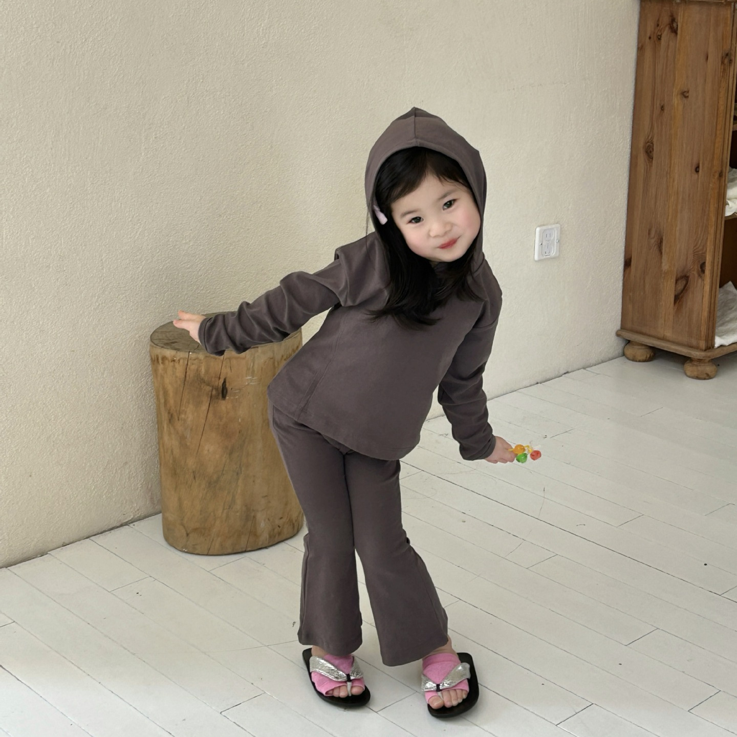 2026年春新作子供服韓国風子供服女の子カジュアルフード付き - Yours Clothing Summer Jackets のレビューと価格