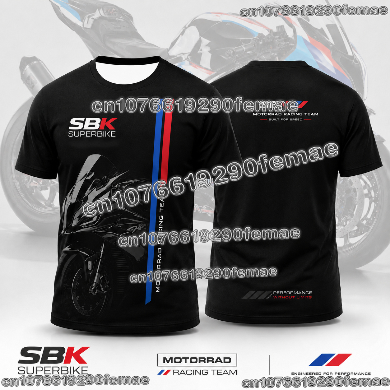 S1000RR オートバイレーシングスーツスタイル Tシャツ - Summer Clothing Motorcycle のレビューと価格