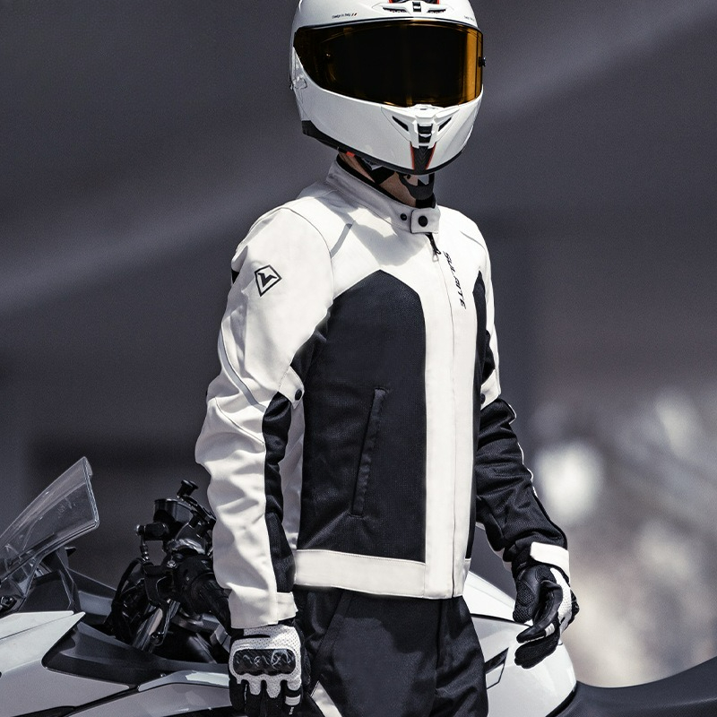 ライディングウェアオートバイ夏通気性メッシュアンチフォールレ - Summer Clothing Motorcycle のレビューと価格