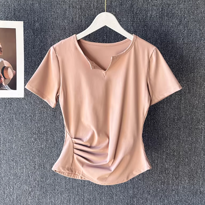女性用ヨガウェア 夏用ピラティストレーニングフィットネストッ - Summer Yoga Clothing のレビューと価格