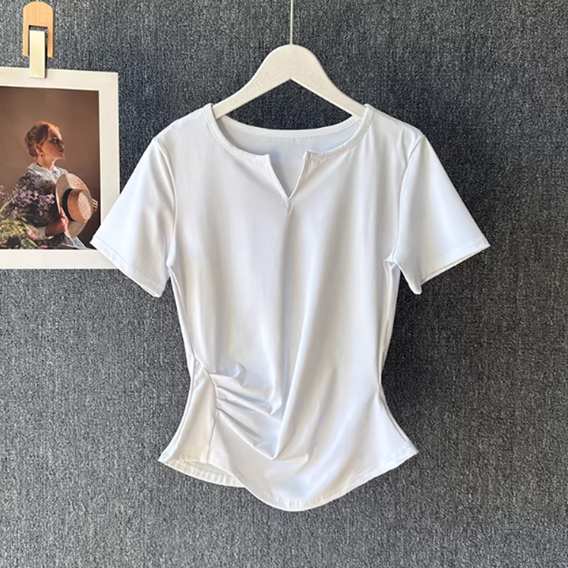 女性用ヨガウェア 夏用ピラティストレーニングフィットネストッ - Summer Yoga Clothing のレビューと価格