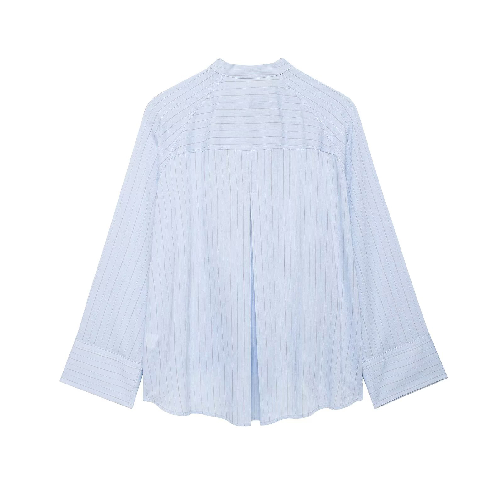 春夏新作レディース服 フレンチラウンドネック長袖アシンメトリ - Tie Front Shirt のレビューと価格