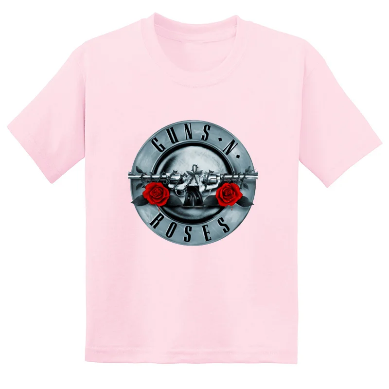 ロックバンドガンアンドローゼズプリントファッションキッズTシ - Summer Rose Clothing のレビューと価格