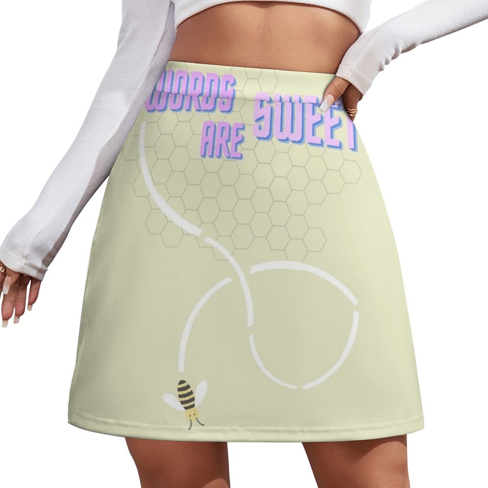 Words are SWEET ミニスカート 女性用ミニスカ - Summer Clothing Words のレビューと価格