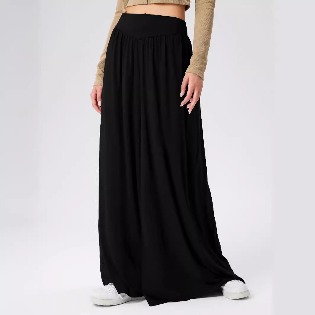 ハイウエストの軽量ロングパンツ（ポケット付き）- 女性用衣料 - Summer Clothing Essentials Women のレビューと価格