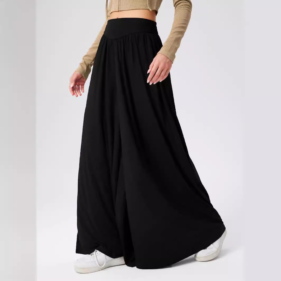 ハイウエストの軽量ロングパンツ（ポケット付き）- 女性用衣料 - Summer Clothing Essentials Women のレビューと価格