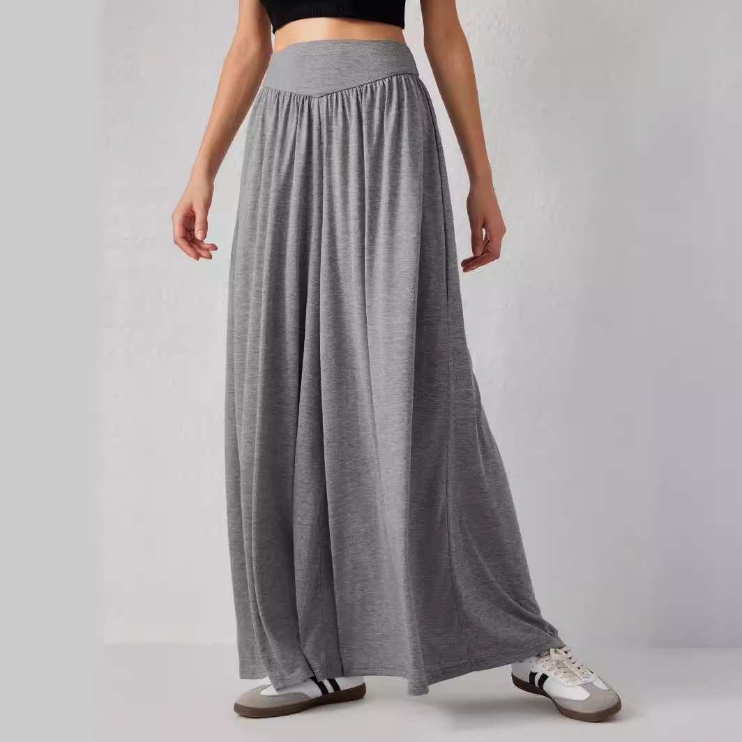 ハイウエストの軽量ロングパンツ（ポケット付き）- 女性用衣料 - Summer Clothing Essentials Women のレビューと価格