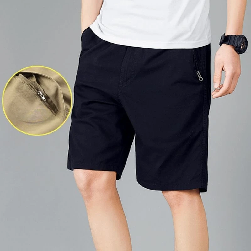 メンズショートパンツ スポーツ スウェット ジッパー付き バ - Summer Clothing Deals のレビューと価格