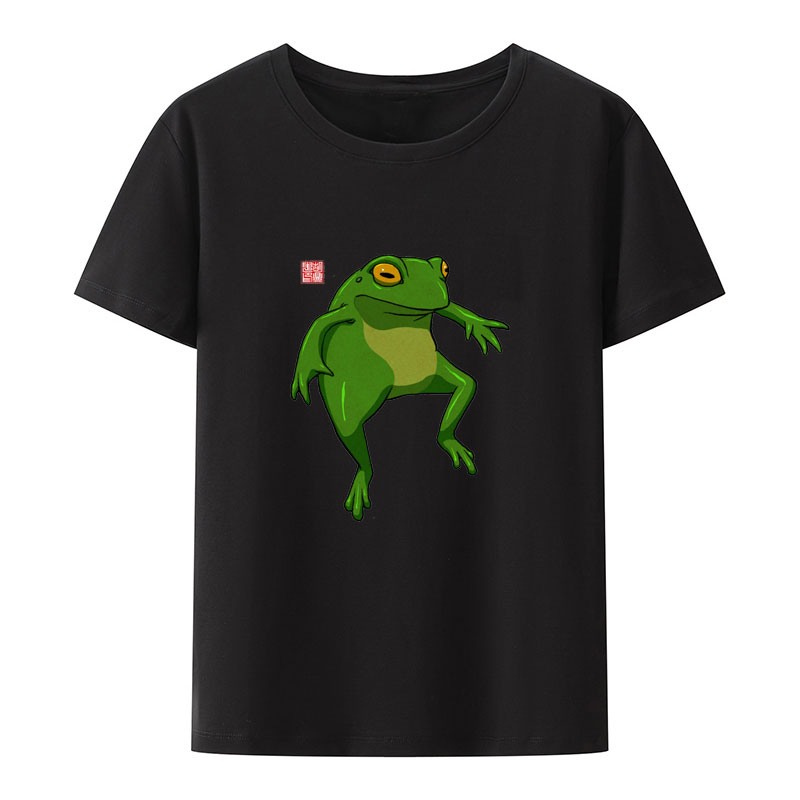 面白い Relajao カエルミームエッセンシャルプリント  - Summer Clothing Essentials Women のレビューと価格