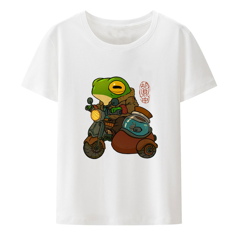 面白い Relajao カエルミームエッセンシャルプリント  - Summer Clothing Essentials Women のレビューと価格