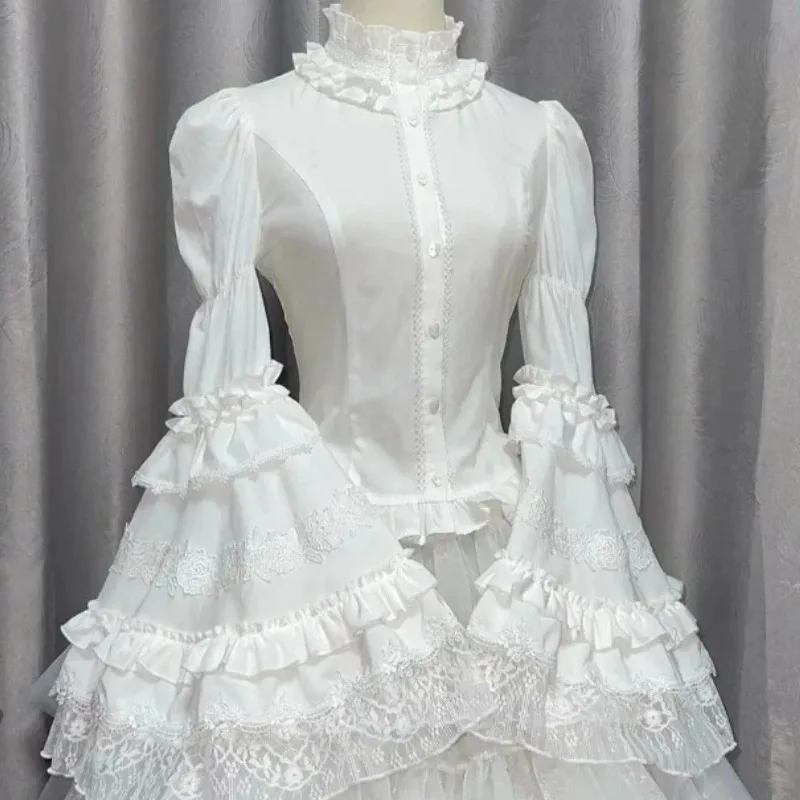 ロリータスタイル甘めブラウス レディース服 2025 カミサ - Summer De Clothing のレビューと価格
