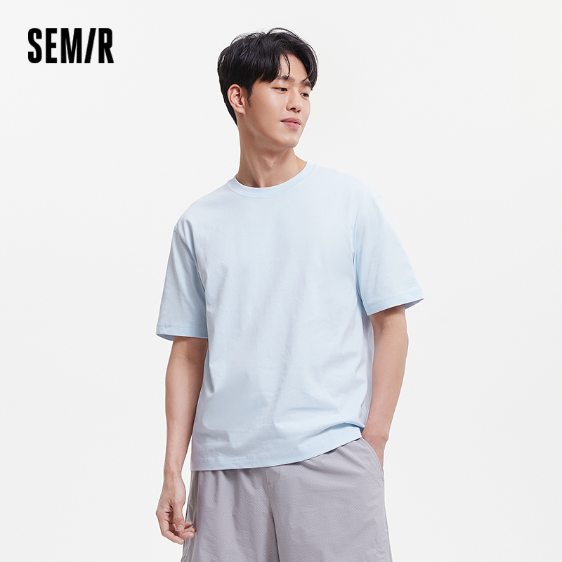 セミール-男性用半袖Tシャツ,抗菌ベースレイヤー,無地,10 - Summer Clothing Teens のレビューと価格