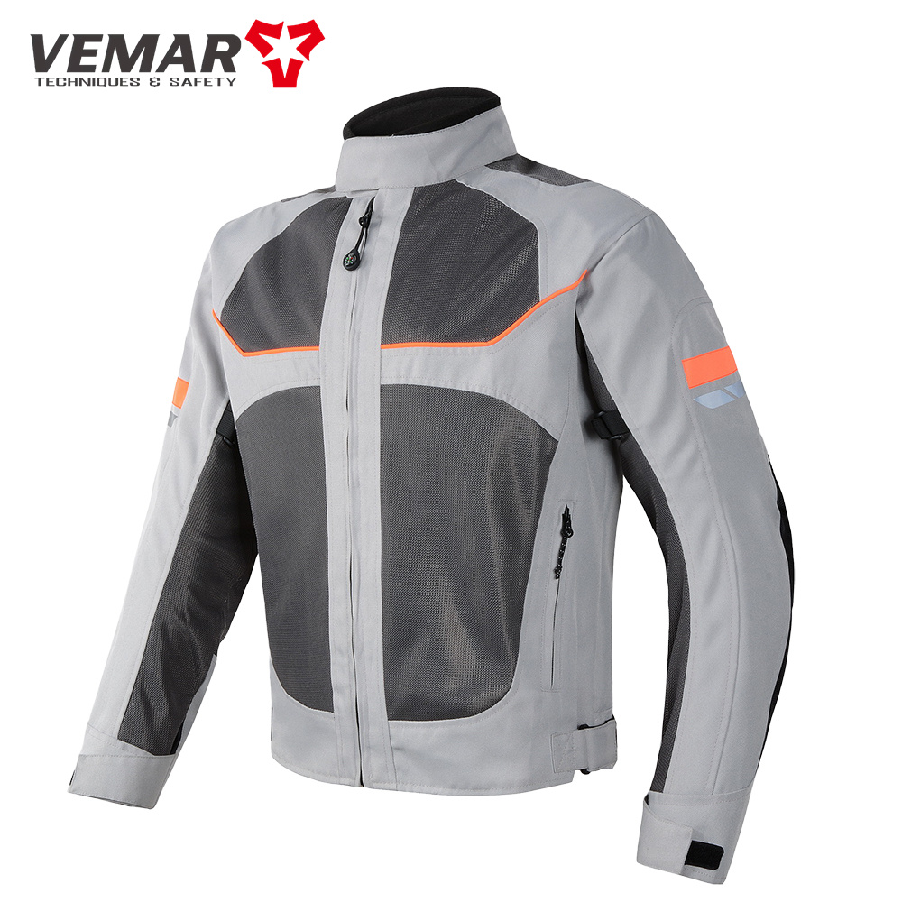 男性用反射オートバイジャケット,モトクロスジャケット,オート - Summer Clothing Motorcycle のレビューと価格
