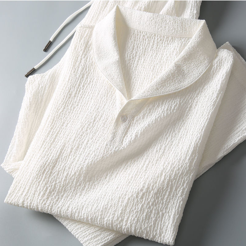 夏超薄型ツーピースアイスシルクリネンスーツメンズコットンリネ - Summer Clothing Men Linen のレビューと価格